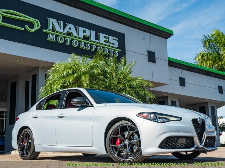 Used 2020 Alfa Romeo Giulia for sale Sold at Naples Motorsports Inc - Morgan of Naples in Naples FL 34104 3