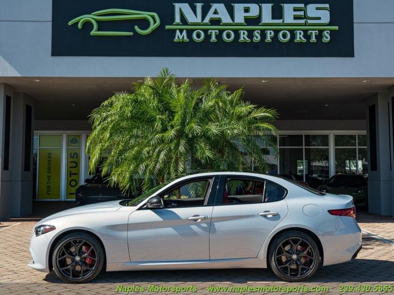 Used 2020 Alfa Romeo Giulia for sale Sold at Naples Motorsports Inc - Morgan of Naples in Naples FL 34104 4