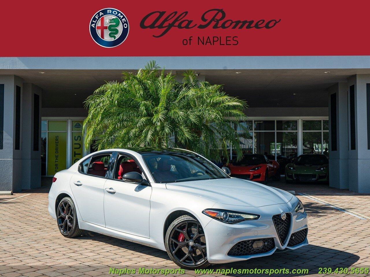 Used 2020 Alfa Romeo Giulia for sale Sold at Naples Motorsports Inc - Morgan of Naples in Naples FL 34104 1