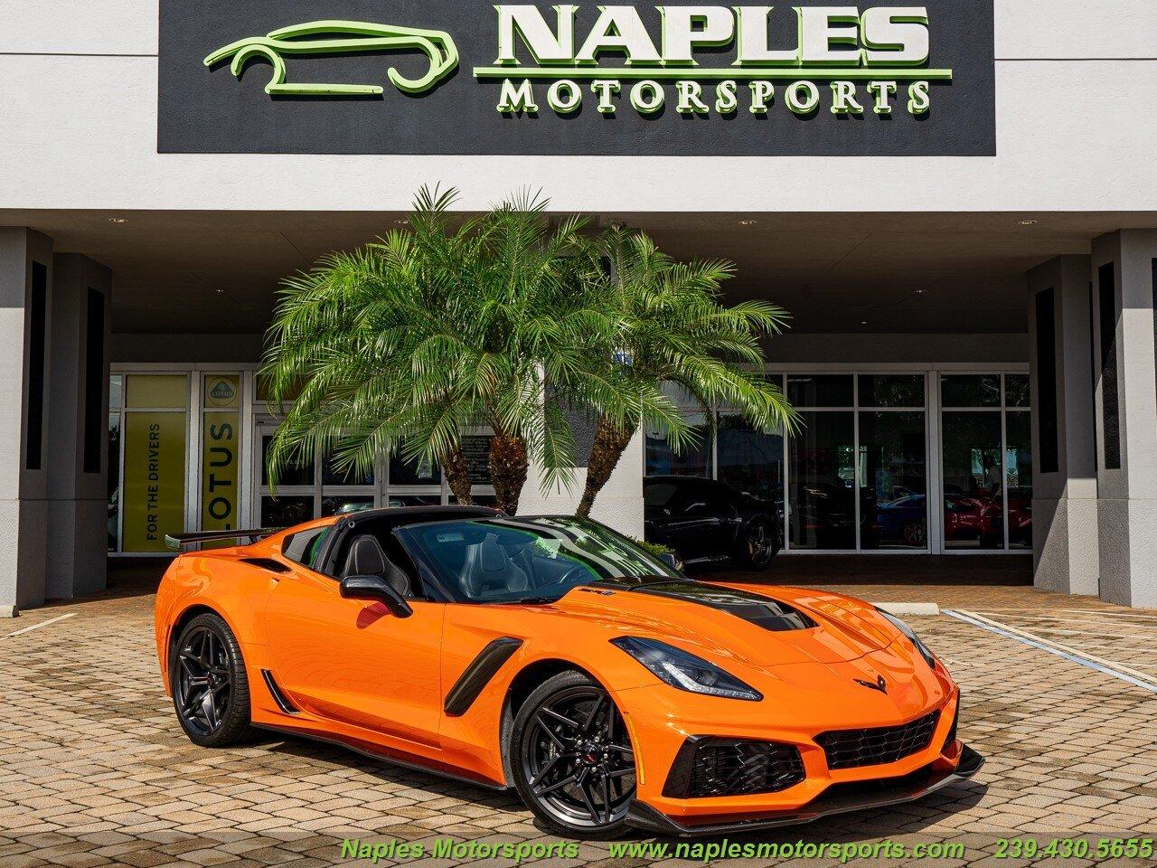 Used 2019 Chevrolet Corvette ZR1 for sale Sold at Naples Motorsports Inc - Morgan of Naples in Naples FL 34104 1