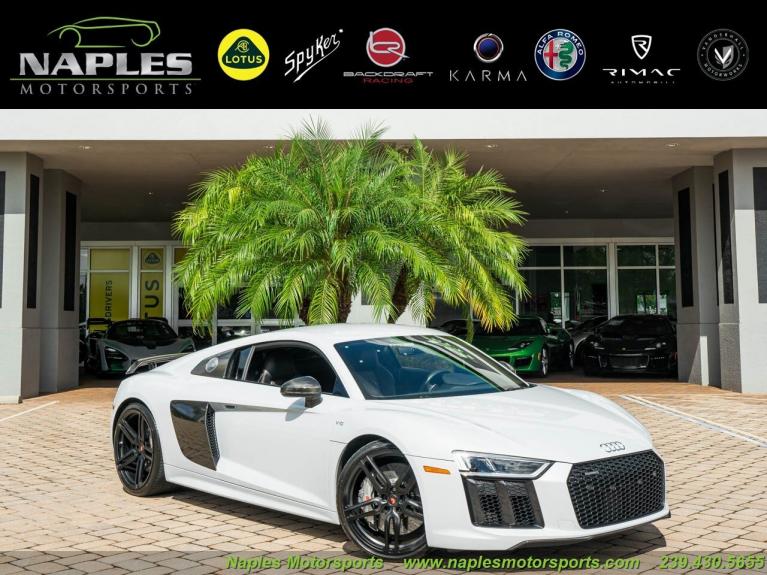 Used 2017 Audi R8 Coupe V10 plus for sale Sold at Naples Motorsports Inc - Morgan of Naples in Naples FL 34104 1
