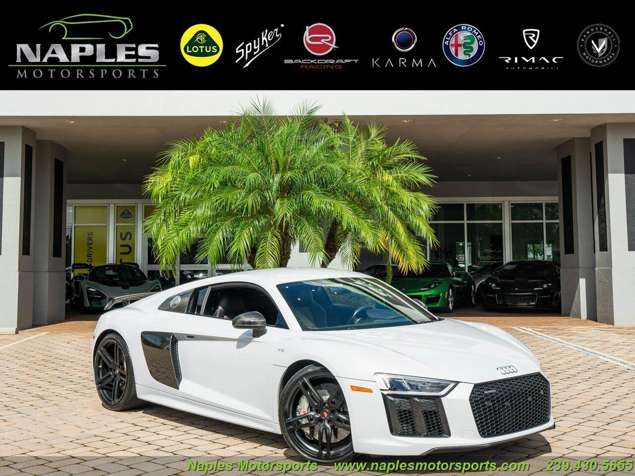 Used 2017 Audi R8 Coupe V10 plus for sale Sold at Naples Motorsports Inc - Morgan of Naples in Naples FL 34104 1