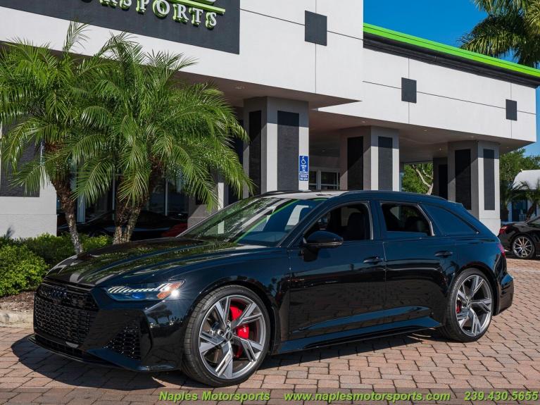 Used 2021 Audi RS6 for sale Sold at Naples Motorsports Inc - Morgan of Naples in Naples FL 34104 4