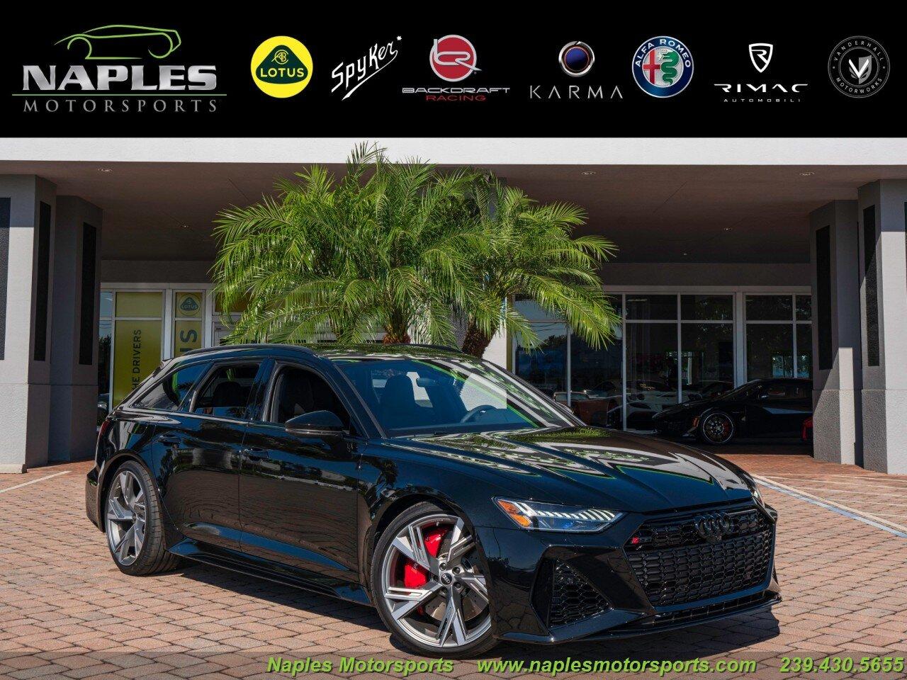 Used 2021 Audi RS6 for sale Sold at Naples Motorsports Inc - Morgan of Naples in Naples FL 34104 1