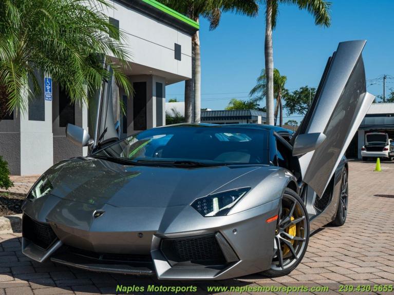 Used 2014 Lamborghini Aventador LP 700-4 for sale Sold at Naples Motorsports Inc - Morgan of Naples in Naples FL 34104 4