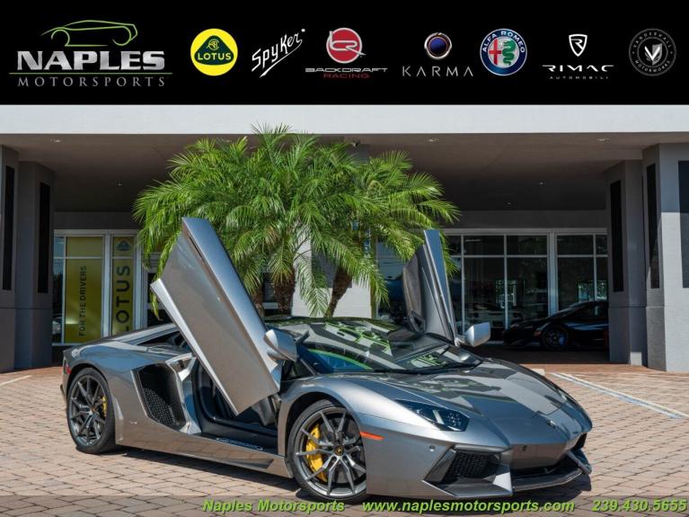 Used 2014 Lamborghini Aventador LP 700-4 for sale Sold at Naples Motorsports Inc - Morgan of Naples in Naples FL 34104 1