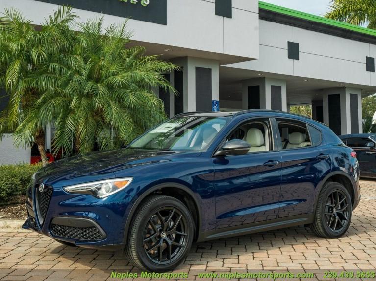 Used 2021 Alfa Romeo Stelvio for sale Sold at Naples Motorsports Inc - Morgan of Naples in Naples FL 34104 2