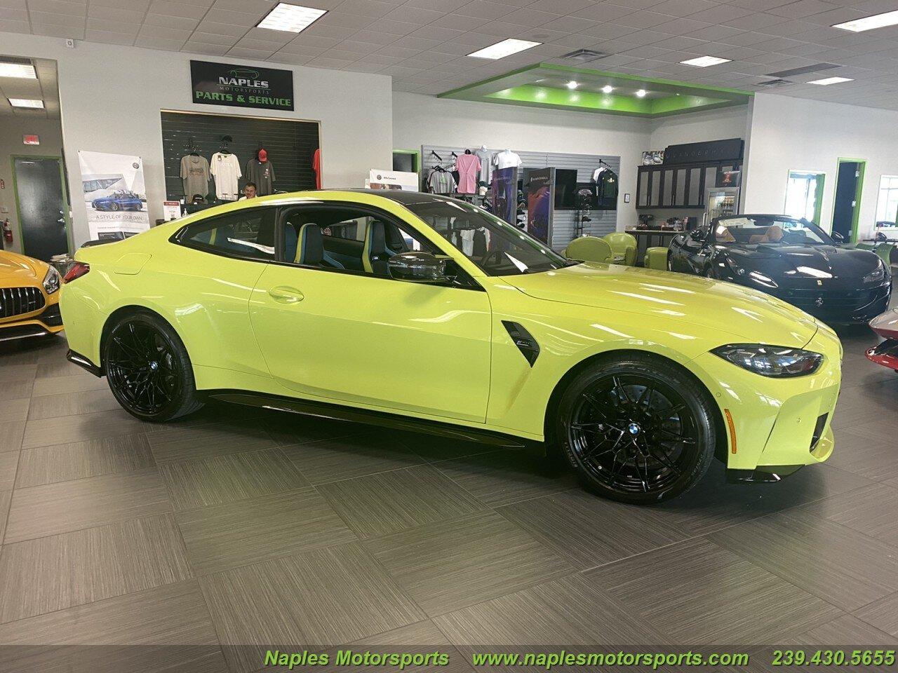 Used 2021 BMW M4 Competition for sale Sold at Naples Motorsports Inc - Morgan of Naples in Naples FL 34104 1