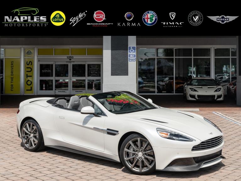 Used 2014 Aston Martin Vanquish Convertible for sale Sold at Naples Motorsports Inc - Morgan of Naples in Naples FL 34104 2