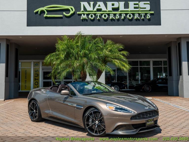 Used 2014 Aston Martin Vanquish for sale Sold at Naples Motorsports Inc - Morgan of Naples in Naples FL 34104 1