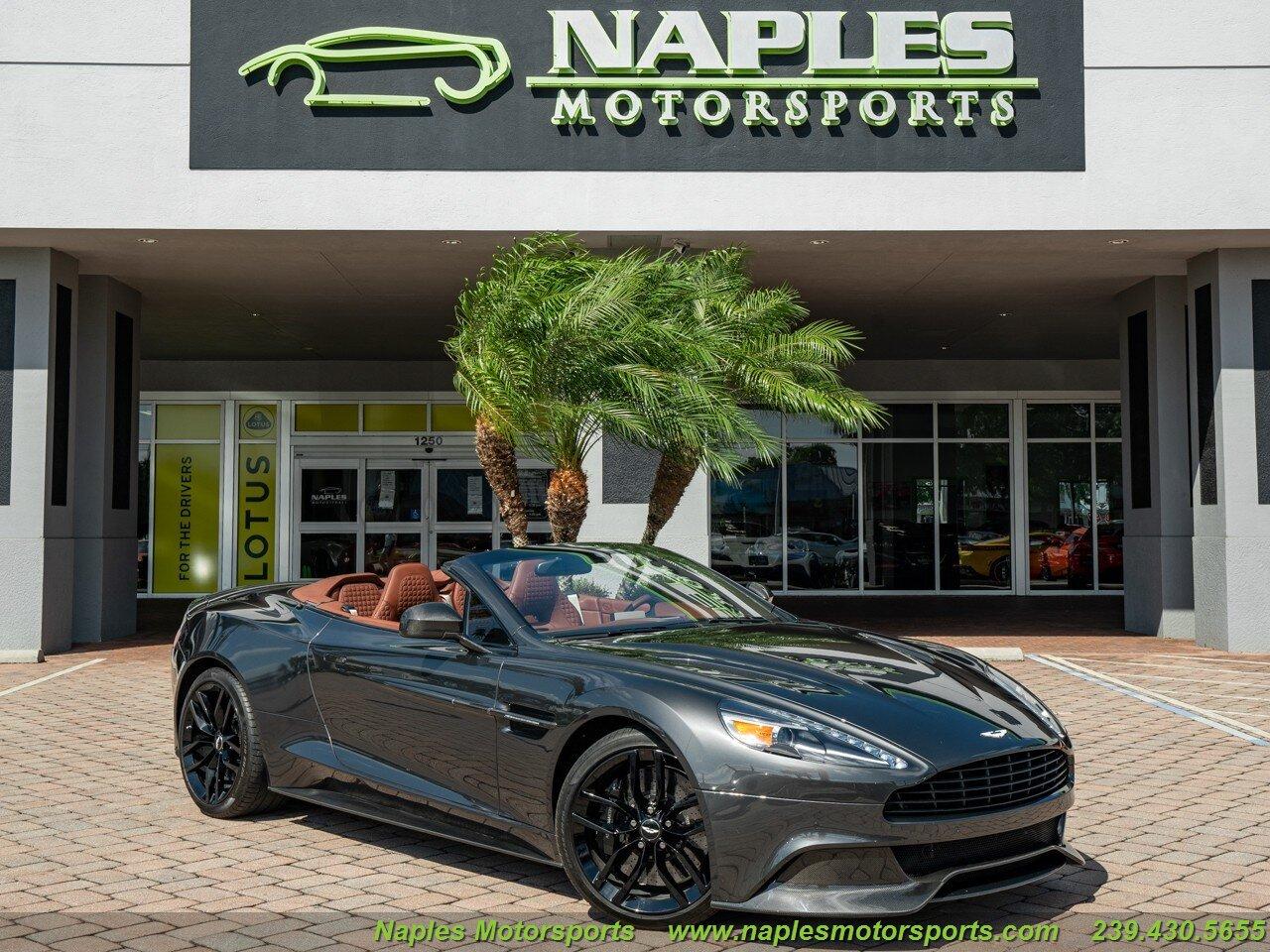 Used 2016 Aston Martin Vanquish for sale Sold at Naples Motorsports Inc - Morgan of Naples in Naples FL 34104 1
