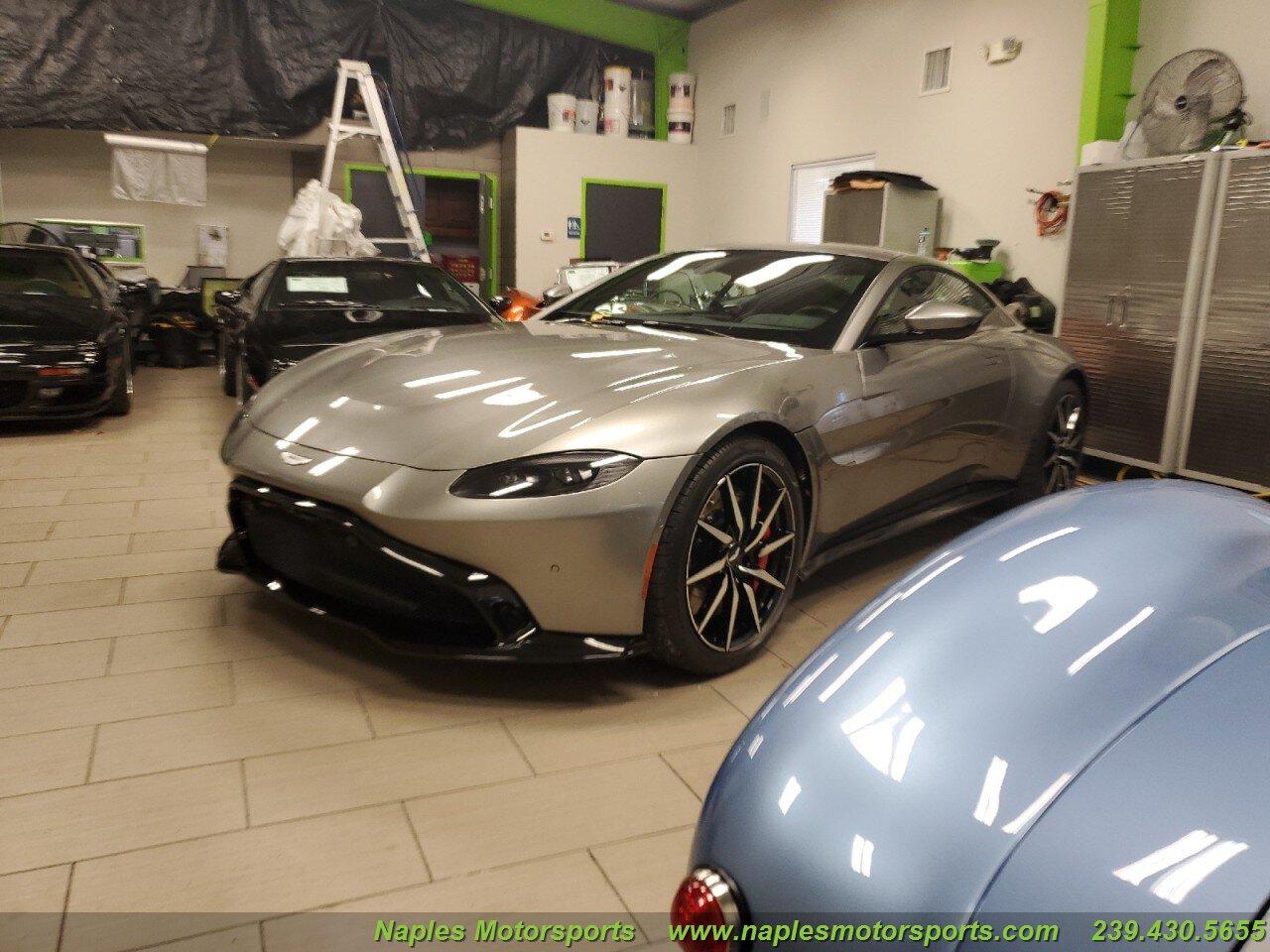 Used 2019 Aston Martin Vantage for sale Sold at Naples Motorsports Inc - Morgan of Naples in Naples FL 34104 1