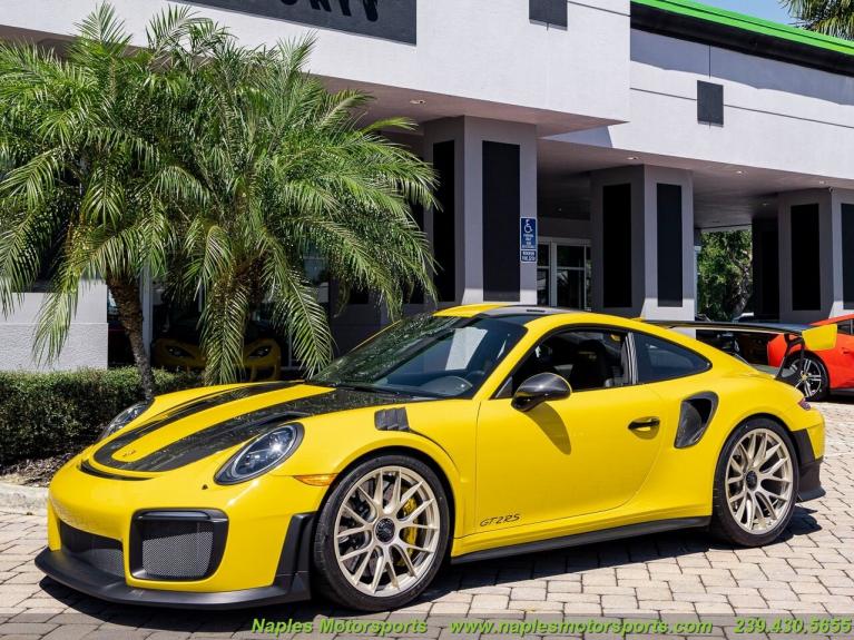 Used 2018 Porsche 911 GT2 RS for sale Sold at Naples Motorsports Inc - Morgan of Naples in Naples FL 34104 3