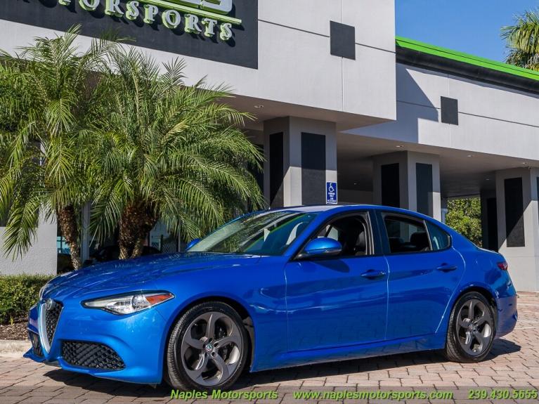 Used 2018 Alfa Romeo Giulia for sale Sold at Naples Motorsports Inc - Morgan of Naples in Naples FL 34104 3