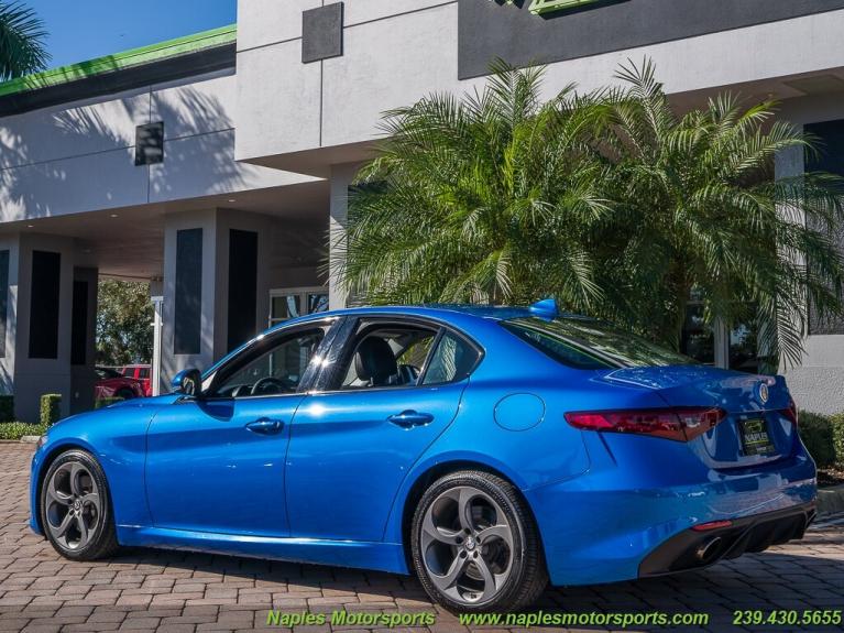 Used 2018 Alfa Romeo Giulia for sale Sold at Naples Motorsports Inc - Morgan of Naples in Naples FL 34104 4