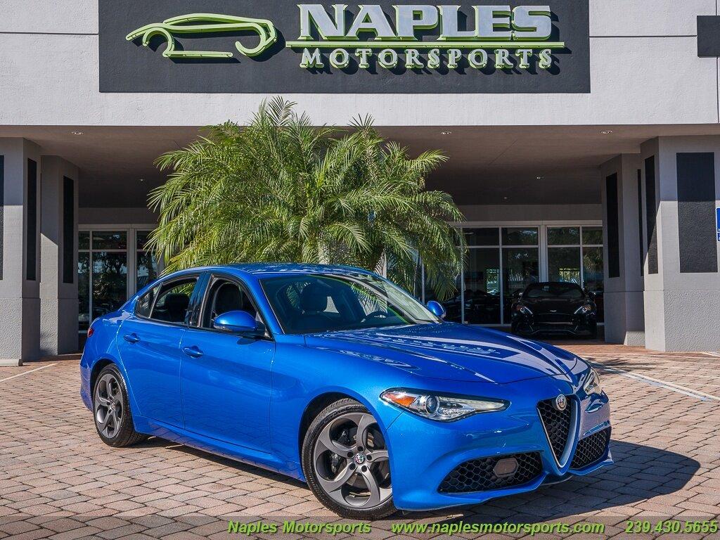 Used 2018 Alfa Romeo Giulia for sale Sold at Naples Motorsports Inc - Morgan of Naples in Naples FL 34104 1