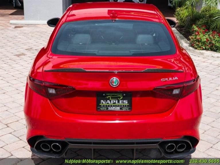 Used 2018 Alfa Romeo Giulia for sale Sold at Naples Motorsports Inc - Morgan of Naples in Naples FL 34104 3