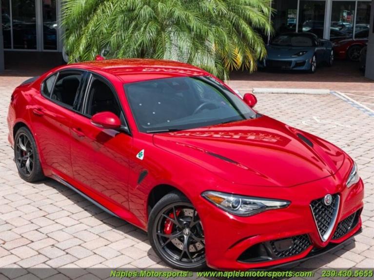 Used 2018 Alfa Romeo Giulia for sale Sold at Naples Motorsports Inc - Morgan of Naples in Naples FL 34104 4