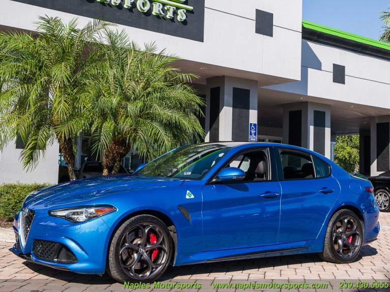 Used 2018 Alfa Romeo Giulia for sale Sold at Naples Motorsports Inc - Morgan of Naples in Naples FL 34104 3