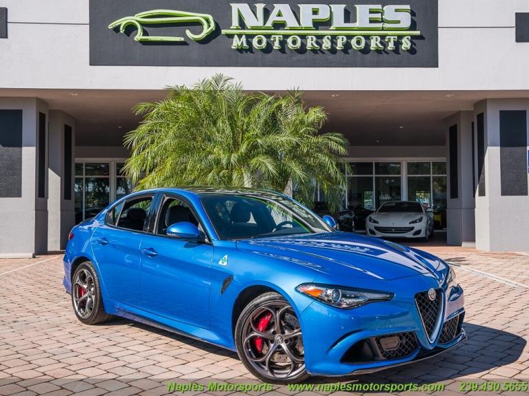 Used 2018 Alfa Romeo Giulia for sale Sold at Naples Motorsports Inc - Morgan of Naples in Naples FL 34104 1