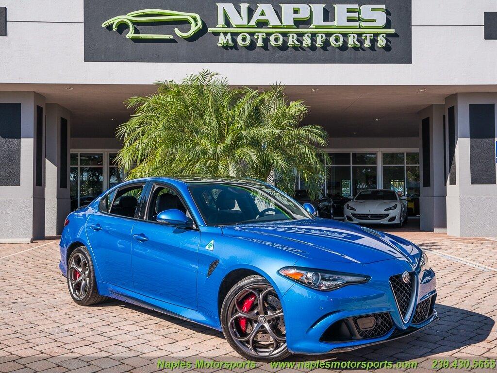 Used 2018 Alfa Romeo Giulia for sale Sold at Naples Motorsports Inc - Morgan of Naples in Naples FL 34104 1