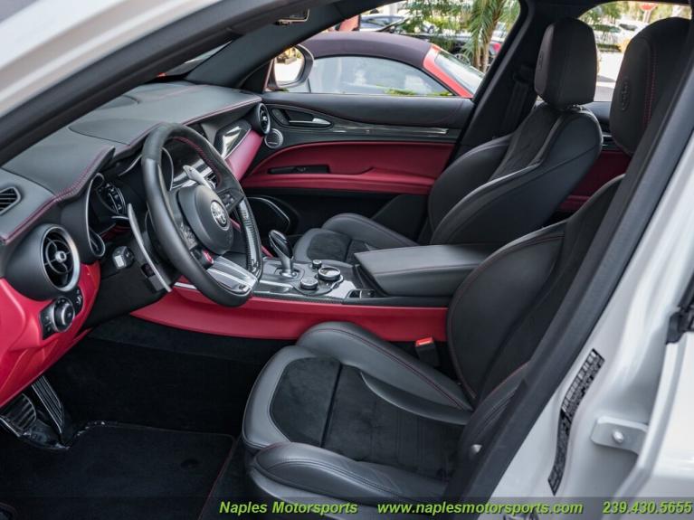 Used 2018 Alfa Romeo Stelvio for sale Sold at Naples Motorsports Inc - Morgan of Naples in Naples FL 34104 2