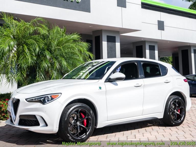 Used 2018 Alfa Romeo Stelvio for sale Sold at Naples Motorsports Inc - Morgan of Naples in Naples FL 34104 3