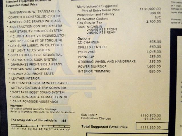 Used 2005 Maserati Quattroporte for sale Sold at Naples Motorsports Inc - Morgan of Naples in Naples FL 34104 6