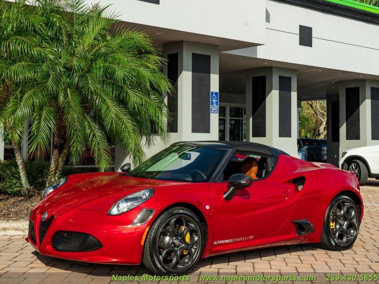 New 2020 Alfa Romeo 4C Spider for sale Sold at Naples Motorsports Inc - Morgan of Naples in Naples FL 34104 3