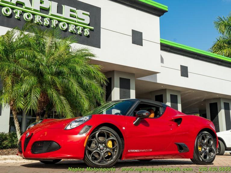 New 2020 Alfa Romeo 4C Spider for sale Sold at Naples Motorsports Inc - Morgan of Naples in Naples FL 34104 5