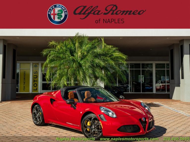 New 2020 Alfa Romeo 4C Spider for sale Sold at Naples Motorsports Inc - Morgan of Naples in Naples FL 34104 1