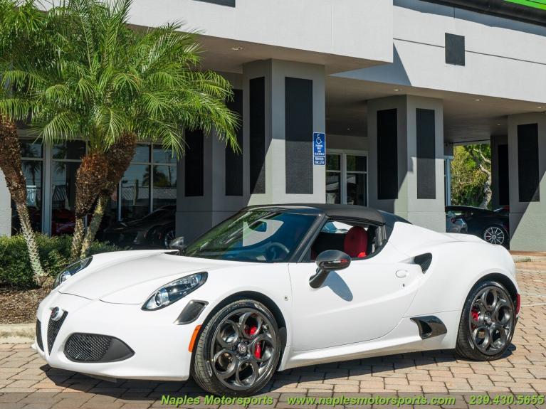 New 2020 Alfa Romeo 4C Spider for sale Sold at Naples Motorsports Inc - Morgan of Naples in Naples FL 34104 3