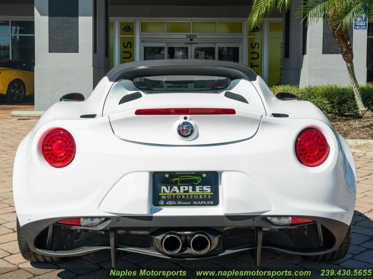 New 2020 Alfa Romeo 4C Spider for sale Sold at Naples Motorsports Inc - Morgan of Naples in Naples FL 34104 5