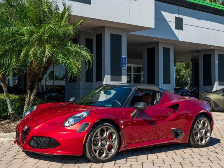 Used 2020 Alfa Romeo 4C Spider for sale Sold at Naples Motorsports Inc - Morgan of Naples in Naples FL 34104 3