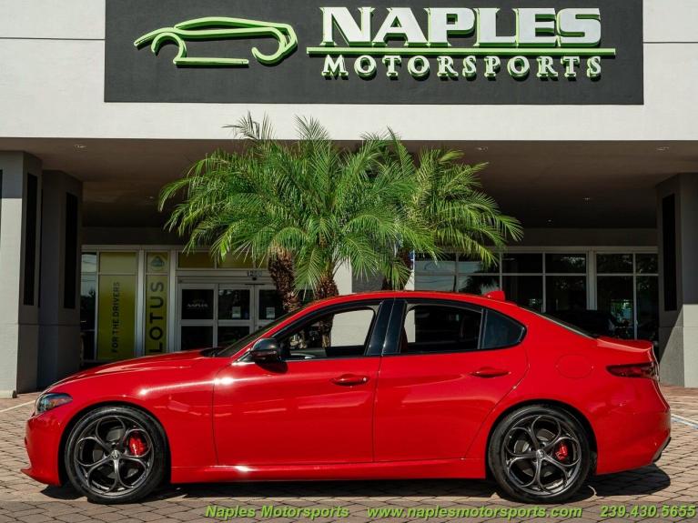 New 2020 Alfa Romeo Giulia for sale Sold at Naples Motorsports Inc - Morgan of Naples in Naples FL 34104 3