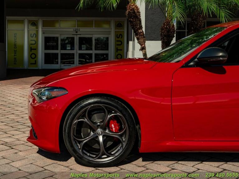New 2020 Alfa Romeo Giulia for sale Sold at Naples Motorsports Inc - Morgan of Naples in Naples FL 34104 4