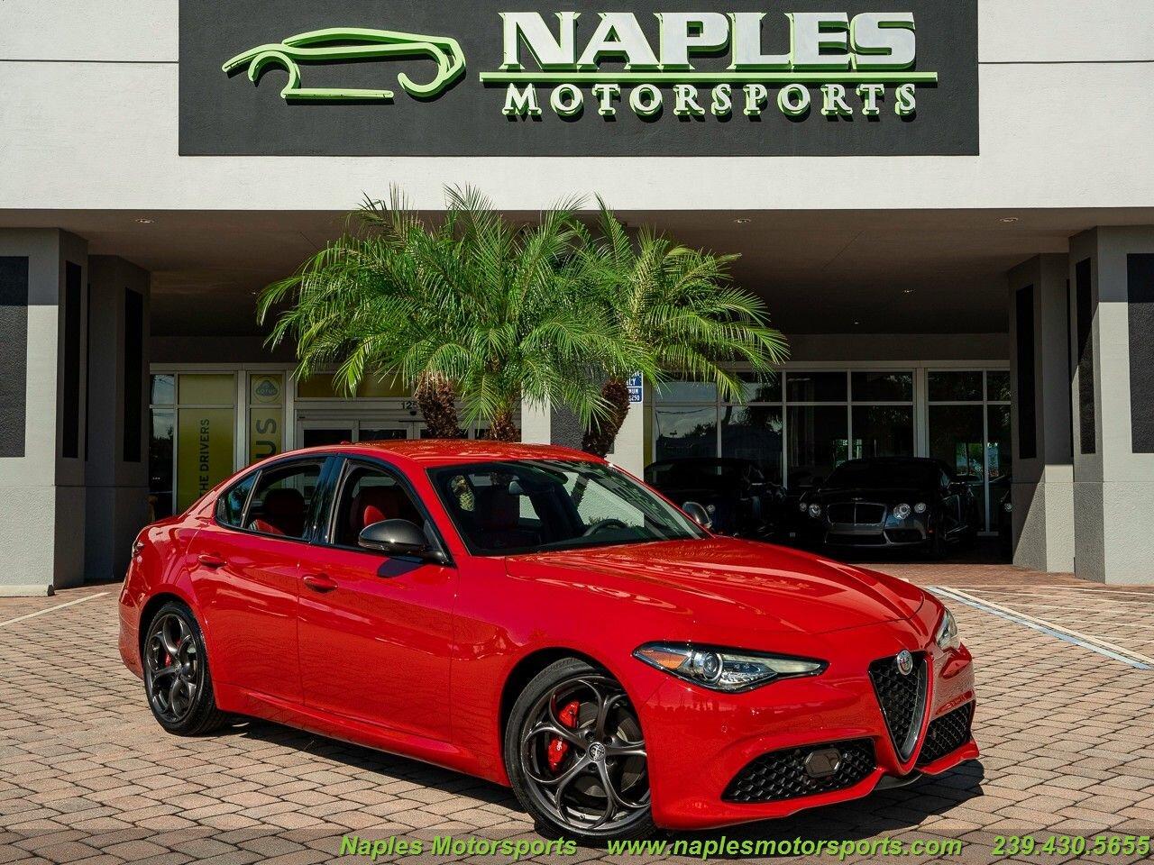 New 2020 Alfa Romeo Giulia for sale Sold at Naples Motorsports Inc - Morgan of Naples in Naples FL 34104 1