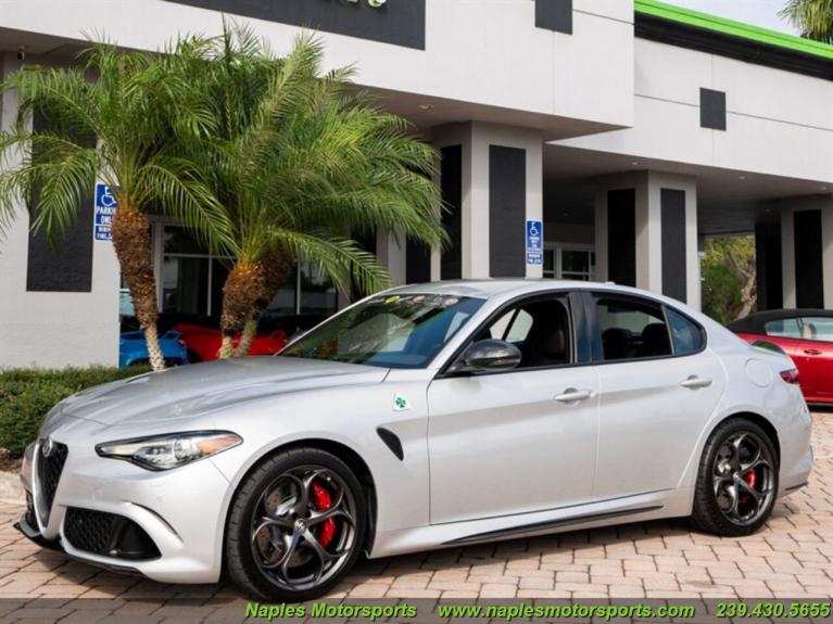 New 2020 Alfa Romeo Giulia for sale Sold at Naples Motorsports Inc - Morgan of Naples in Naples FL 34104 3