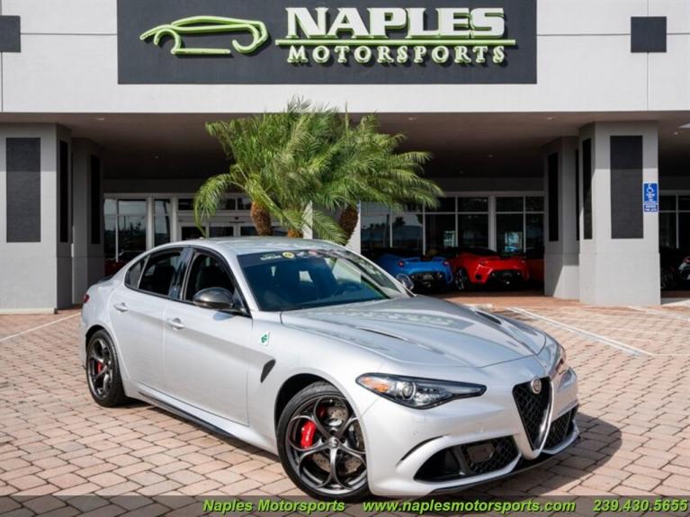 New 2020 Alfa Romeo Giulia for sale Sold at Naples Motorsports Inc - Morgan of Naples in Naples FL 34104 1