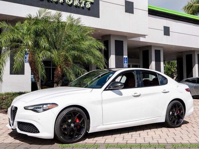 New 2020 Alfa Romeo Giulia for sale Sold at Naples Motorsports Inc - Morgan of Naples in Naples FL 34104 2