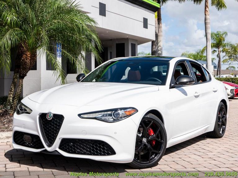 New 2020 Alfa Romeo Giulia for sale Sold at Naples Motorsports Inc - Morgan of Naples in Naples FL 34104 3