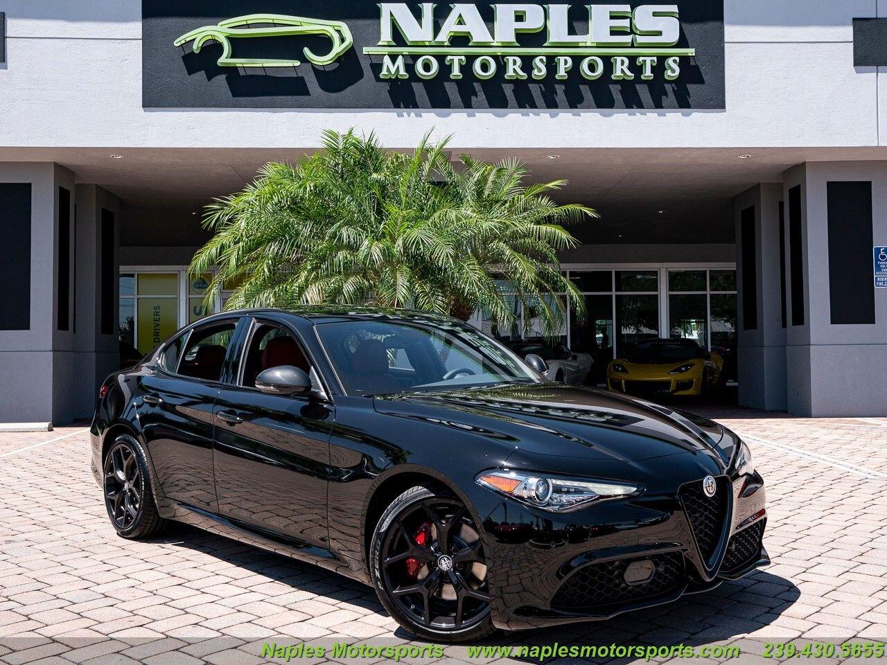 New 2020 Alfa Romeo Giulia for sale Sold at Naples Motorsports Inc - Morgan of Naples in Naples FL 34104 1