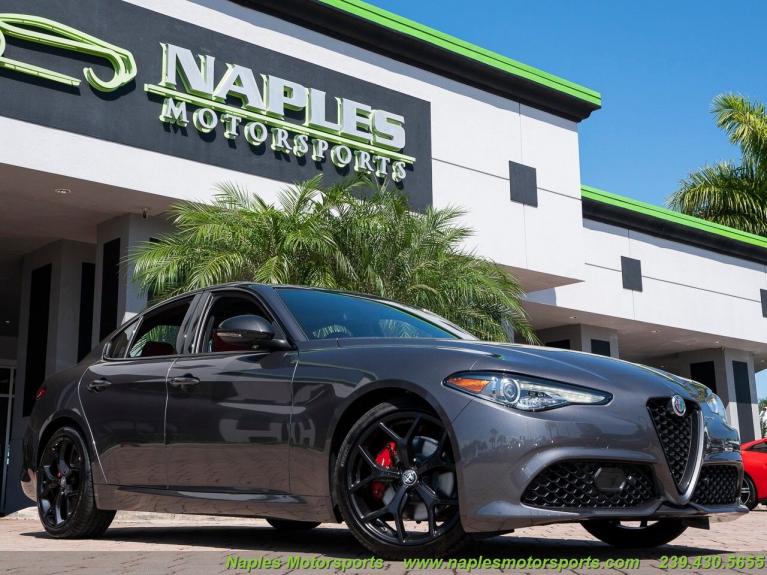 New 2020 Alfa Romeo Giulia for sale Sold at Naples Motorsports Inc - Morgan of Naples in Naples FL 34104 3