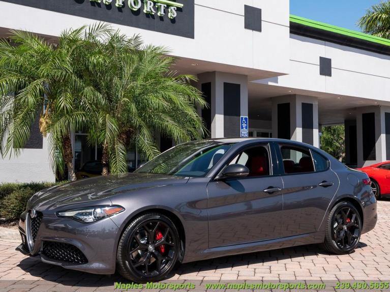 New 2020 Alfa Romeo Giulia for sale Sold at Naples Motorsports Inc - Morgan of Naples in Naples FL 34104 4