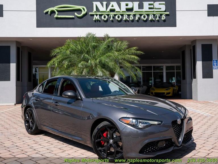 New 2020 Alfa Romeo Giulia for sale Sold at Naples Motorsports Inc - Morgan of Naples in Naples FL 34104 1