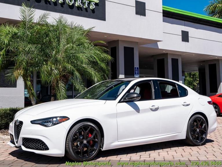 New 2020 Alfa Romeo Giulia for sale Sold at Naples Motorsports Inc - Morgan of Naples in Naples FL 34104 4