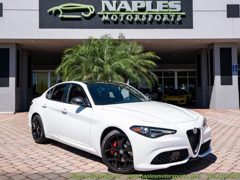 New 2020 Alfa Romeo Giulia for sale Sold at Naples Motorsports Inc - Morgan of Naples in Naples FL 34104 1