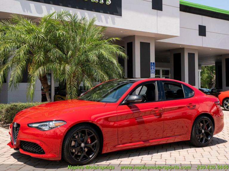 New 2020 Alfa Romeo Giulia for sale Sold at Naples Motorsports Inc - Morgan of Naples in Naples FL 34104 3