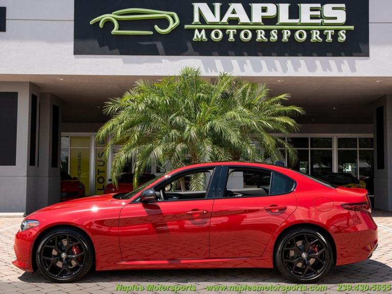 New 2020 Alfa Romeo Giulia for sale Sold at Naples Motorsports Inc - Morgan of Naples in Naples FL 34104 4