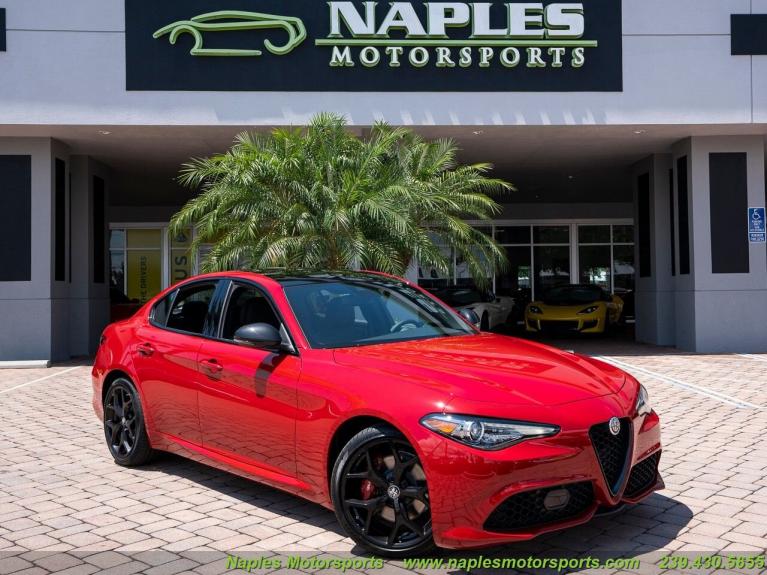 New 2020 Alfa Romeo Giulia for sale Sold at Naples Motorsports Inc - Morgan of Naples in Naples FL 34104 1
